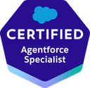 Salesforce Certified Agentforce Specialist badge